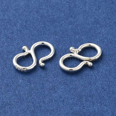 925 Sterling Silber s Formschließen&nbsp;STER-K177-07C-S-1