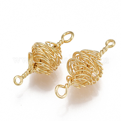 Соединители латунные звенья&nbsp;KK-T038-46G-1