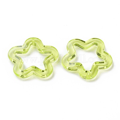 Прозрачные акриловые бусины&nbsp;MACR-S373-24-B06-1