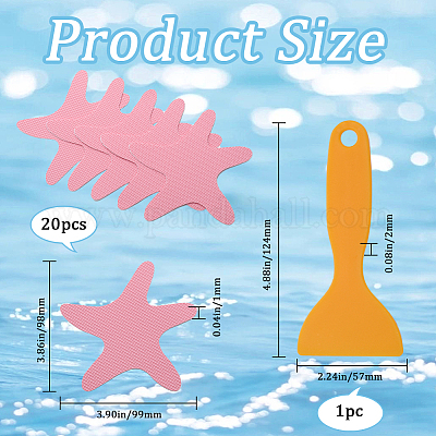 20 шт. противоскользящие наклейки для ванны Peva&nbsp;FIND-GF0008-92-1