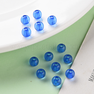 Прозрачные акриловые бусины&nbsp;MACR-S370-A6mm-751-1