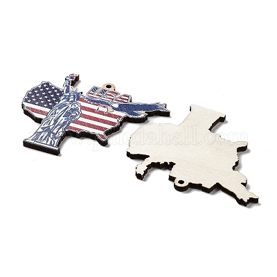 Большие деревянные подвески&nbsp;WOOD-D028-01D-1