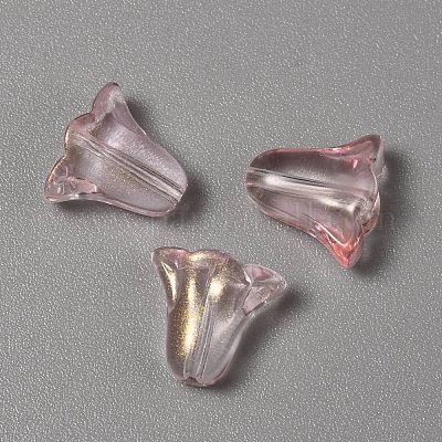 Полупрозрачные стеклянные бусины&nbsp;GLAA-WH0038-08B-1