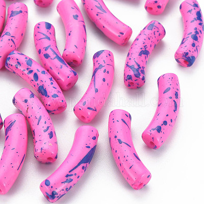 Непрозрачные акриловые бусины MACR-S372-002F-B06-1