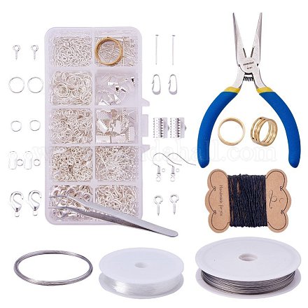Kit per la creazione di gioielli fai da te pandahall elite DIY-PH0016-01S-1