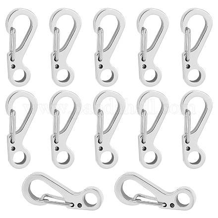 201 застежка kecychain из нержавеющей стали STAS-UN0039-76P-1