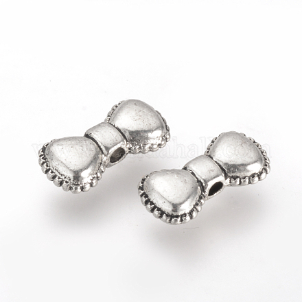 Tibetan Style Alloy Beads TIBE-Q070-81AS-RS-1