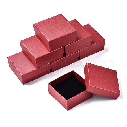 Картонные коробки ювелирных изделий CBOX-S018-08B-1