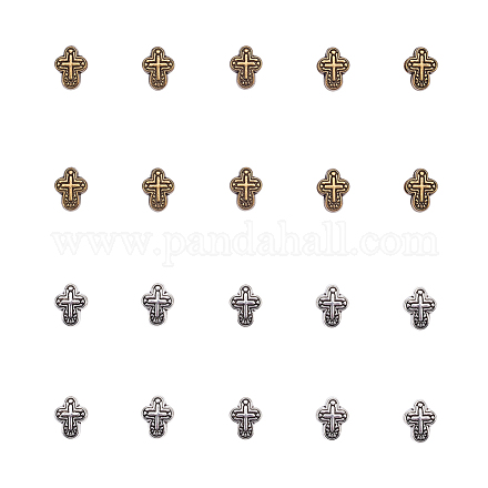 Nbeads tibetan style legierung europäische perlen TIBE-NB0001-05-LF-1