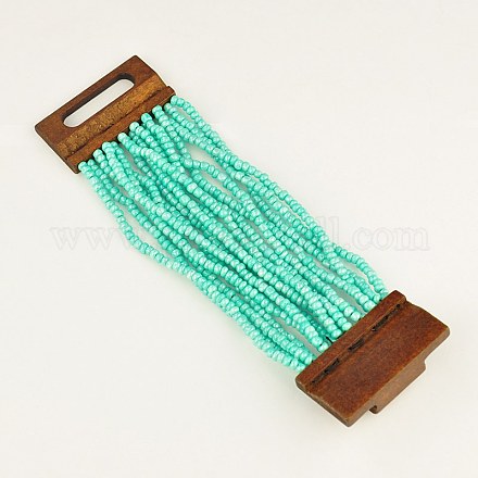 Perles de rocaille bracelets X-BJEW-C367-01-1