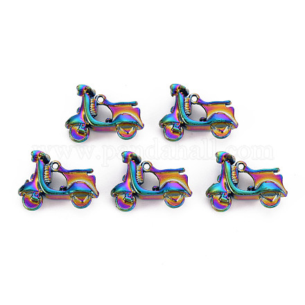 Colgantes de aleación de color arcoíris PALLOY-S180-262-NR-1