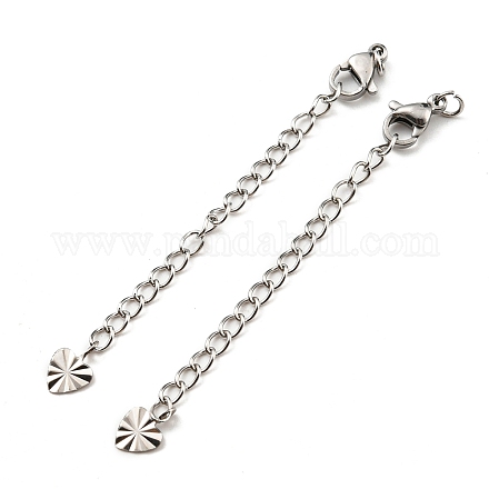 304 Stainless Steel Curb Chain Extender STAS-G310-08P-1