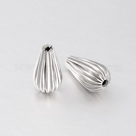 Larme 304 perles ondulées en acier inoxydable STAS-N056-03A-1