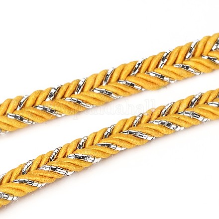 Tressés fils de tissu les cordons pour la fabrication de bracelets OCOR-L015-04-1