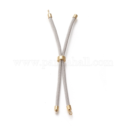 Création de bracelets à cordon torsadé en nylon MAK-M025-147-1