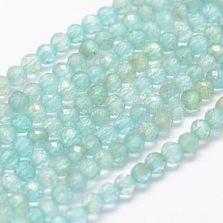Chapelets de perles en apatite naturelle G-F460-41-1