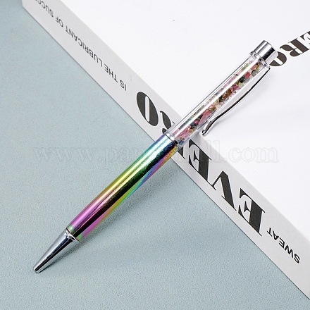 Натуральная турмалиновая крошка на шариковых ручках PW-WG35714-09-1