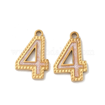 Подвески из нержавеющей стали 304 с эмалью STAS-I351-20G-4-1