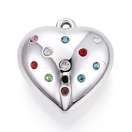 Акриловые подвески со стразами OACR-T030-41A-1