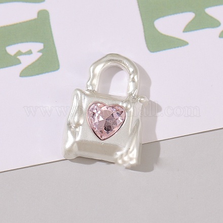 Alloy Rhinestone Charms FIND-PW0025-16D-1
