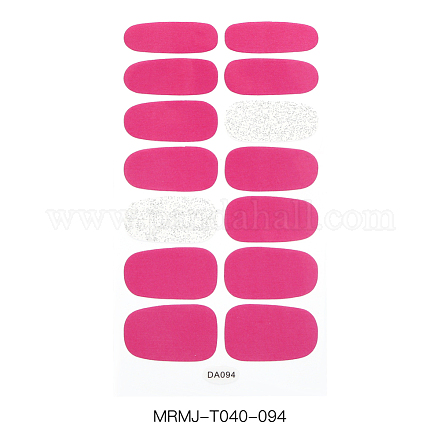Pegatinas de arte de uñas de tapa completa MRMJ-T040-094-1