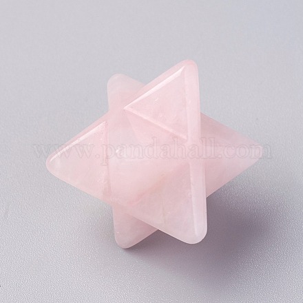 Perlas naturales de cuarzo rosa G-I220-13-1