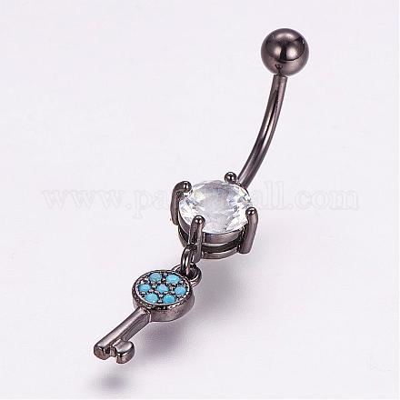 Piercing Jewelry ZIRC-J017-08B-1