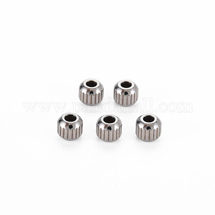 201 Stainless Steel Beads STAS-N088-38A-01P-1