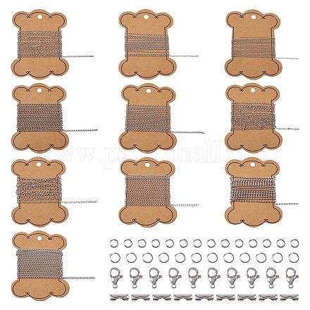 Kit de fabrication de bracelet de collier de chaîne de bricolage yilisi DIY-YS0001-70-1