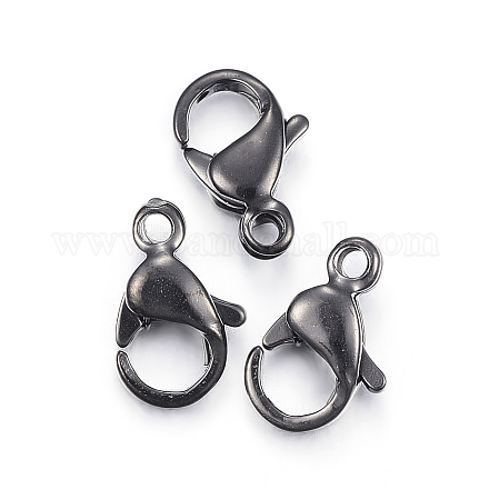 304 Stainless Steel Lobster Claw Clasps X-STAS-H353-A-02B-1