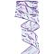 12 Yards Burlap Ribbons, with Iron Edge, Flower, 2-1/2 inch(64mm), about 12 Yards(10.9728m)/Roll