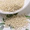 MIYUKI Delica Beads, Cylinder, Japanese Seed Beads, 11/0, (DB0204) Antique Beige Ceylon, 1.3x1.6mm, Hole: 0.8mm, about 20000pcs/bag, 100g/bag