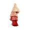 Polyester 
Tassel Pendants, Dark Red, 84x28mm