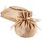 Beebeecraft 6Pcs Round Velvet Pouch Small Drawstring Bag Wheat Soft Cloth Velvet Jewelry Bags Storage Jewelry Gift Pouches for Storage Necklaces Bracelets Earrings and Small Items Gifts Crafts