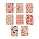 32Pcs 8 Styles Christmas Theme Cotton Gift Packing Pouches Drawstring Bags ABAG-LS0001-01-2