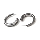 Boucles d'oreilles en acrylique EJEW-P251-33-3
