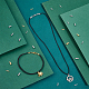 UNICRAFTALE 200Pcs 2 Colors 2 Sizes Crimp Cord Ends 8.5~10mm Fold Crimp Ends 316 Surgical Stainless Steel Crimp End Tips Jewelry End Clamp Leather Cord Ends Crimp End for Bracelet Necklace DIY FIND-UN0001-31-3