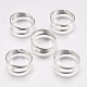 Ajustes de anillo de dedo de hierro ajustable IFIN-K036-04S-4