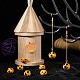 20 pièces 2 style automne thème perles de chalumeau faites à la main LAMP-LS0001-02-6