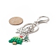 Schlüsselanhänger aus Kunstharz mit Weihnachtsmotiv KEYC-TA00010-4
