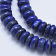 Chapelets de perles en lapis-lazuli naturel G-K246-30A-3