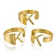 (vendita di fabbrica di feste di gioielli) anelli per polsini in lega RJEW-S038-195K-G-NR-2