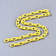 Cadenas de clips de acrílico opacas hechas a mano KY-S166-002I-3
