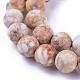 Brins de perles de jaspe impérial naturel G-I122-8mm-17-3