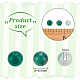 Natürlichen grünen Aventurin Perlen Stränge G-OC0001-64-6mm-2
