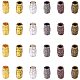 Ph pandahall 180 unids 6 colores columna espaciador cuentas tubo de filigrana tibetano espaciadores de metal para pulsera collar fabricación de joyas PALLOY-PH0005-14-1