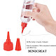Benecreat 3 Farben Plastikflasche für Flüssigkeit DIY-BC0009-19-3