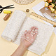 Polyestergewebe mit Blumenmuster&nbsp;DIY-WH0591-147A-3