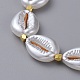 Adjustable Nylon Thread Beaded Necklaces NJEW-JN02661-01-2