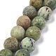 Naturali verde opale perle fili G-K209-04B-12mm-A-2